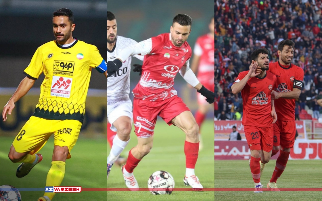 تراکتور ,سپاهان ,پرسپولیس ,لیگ برتر فوتبال ایران ,